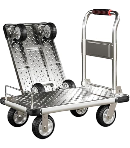 Amazon.co.jp: カインズ(CAINZ) 折りたたみ式 スチールコンテナ台車 2